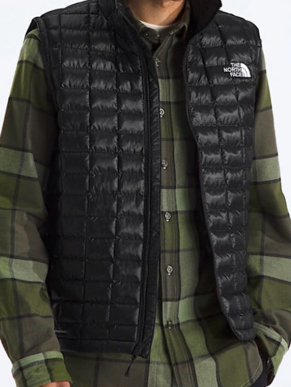 The North Face Black Quilted Men's Lightweight Vest